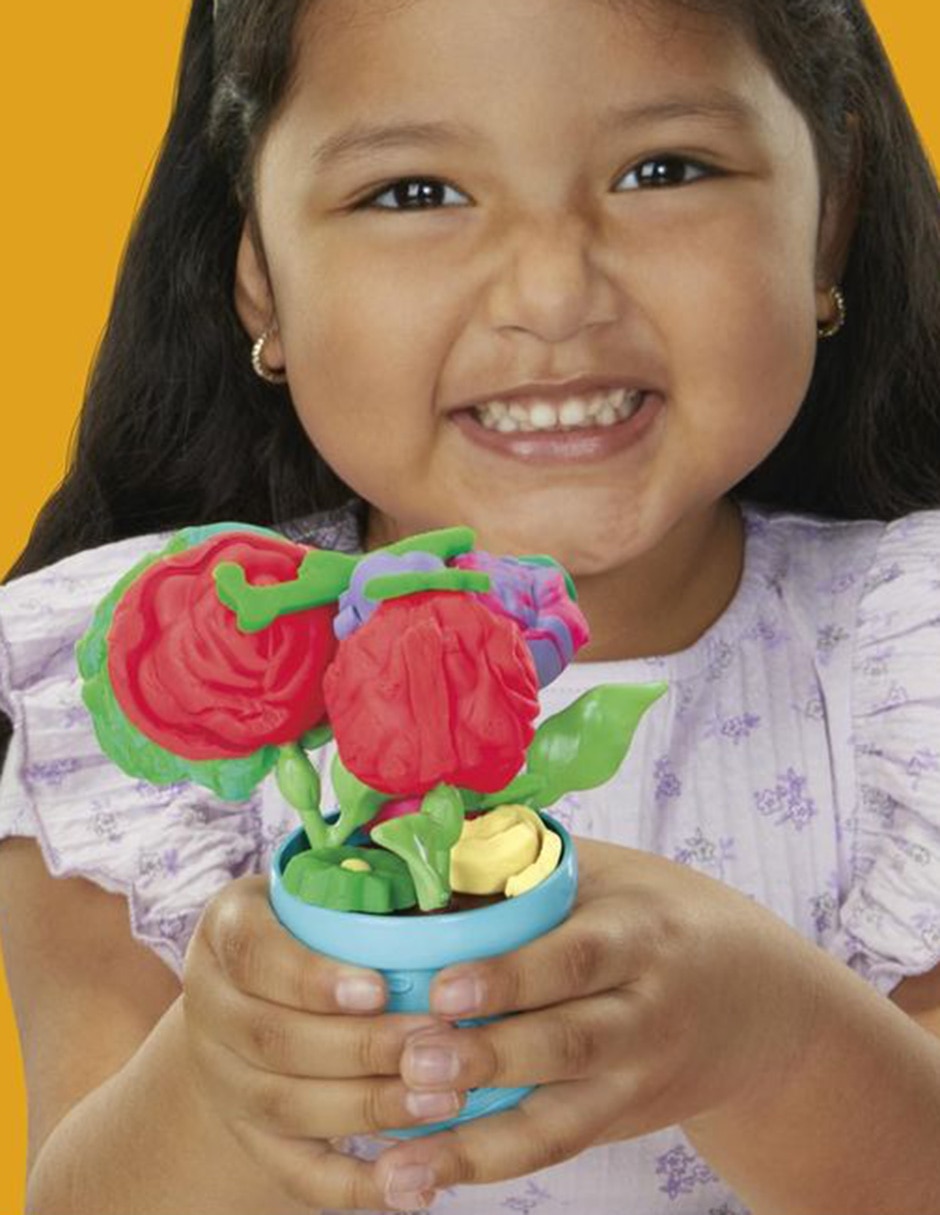 , Mi Jardín Play-Doh G0492-Pd Blooming Flowers 13