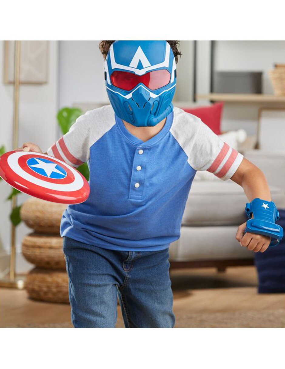 Set de accesorios para disfraz de Capitan America Brave New World 11