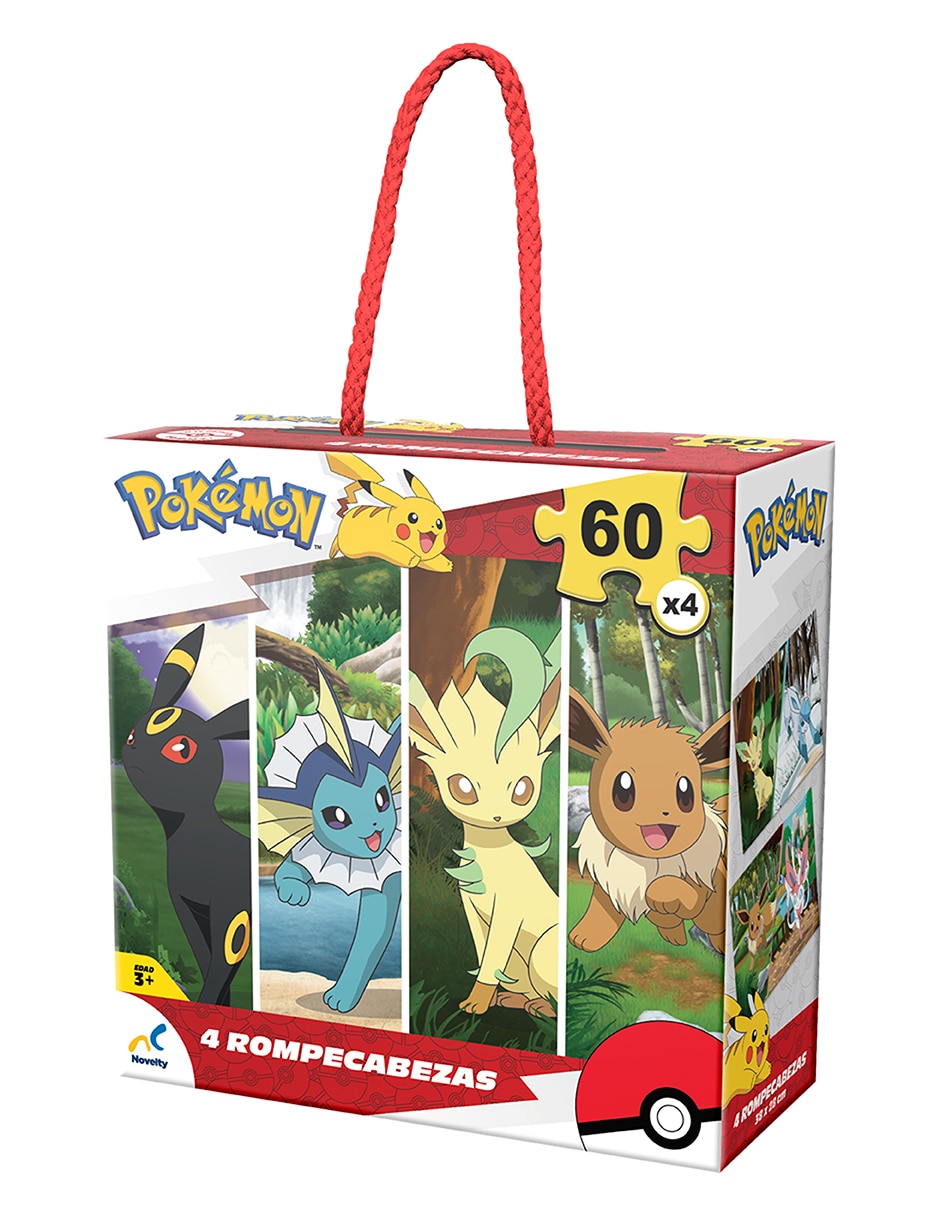 Rompecabezas Pokémon 4 en 1 240 piezas