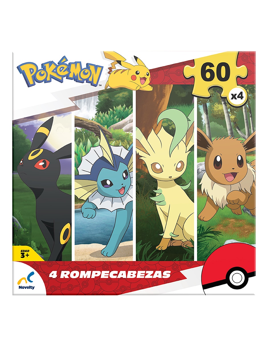 Rompecabezas Pokémon 4 en 1 240 piezas
