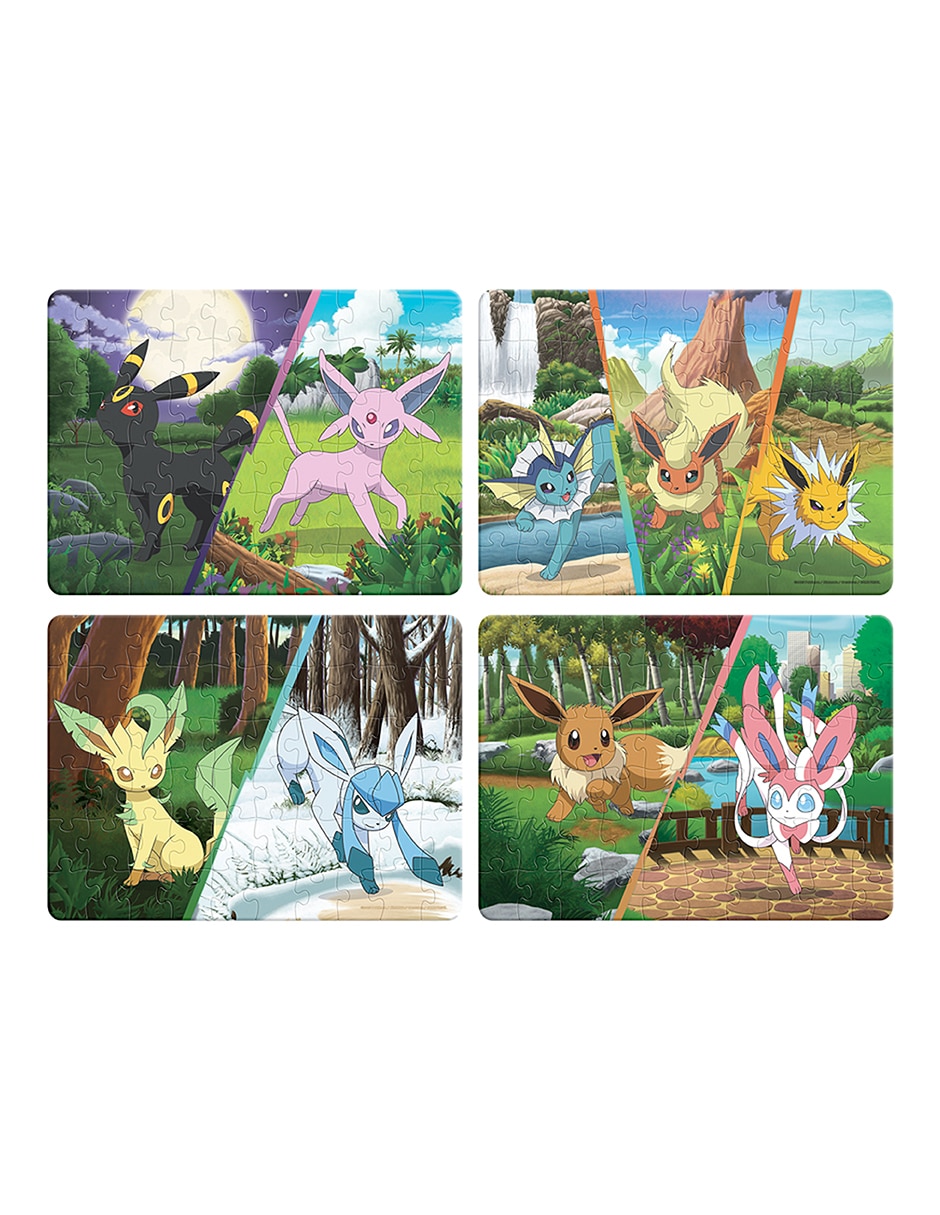 Rompecabezas Pokémon 4 en 1 240 piezas 5