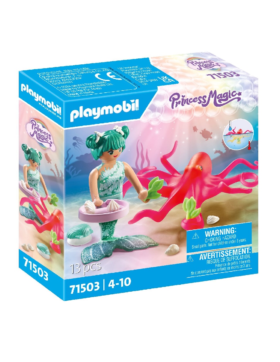 Princess Magic Sirena con pulpo que cambia de color 71503 3