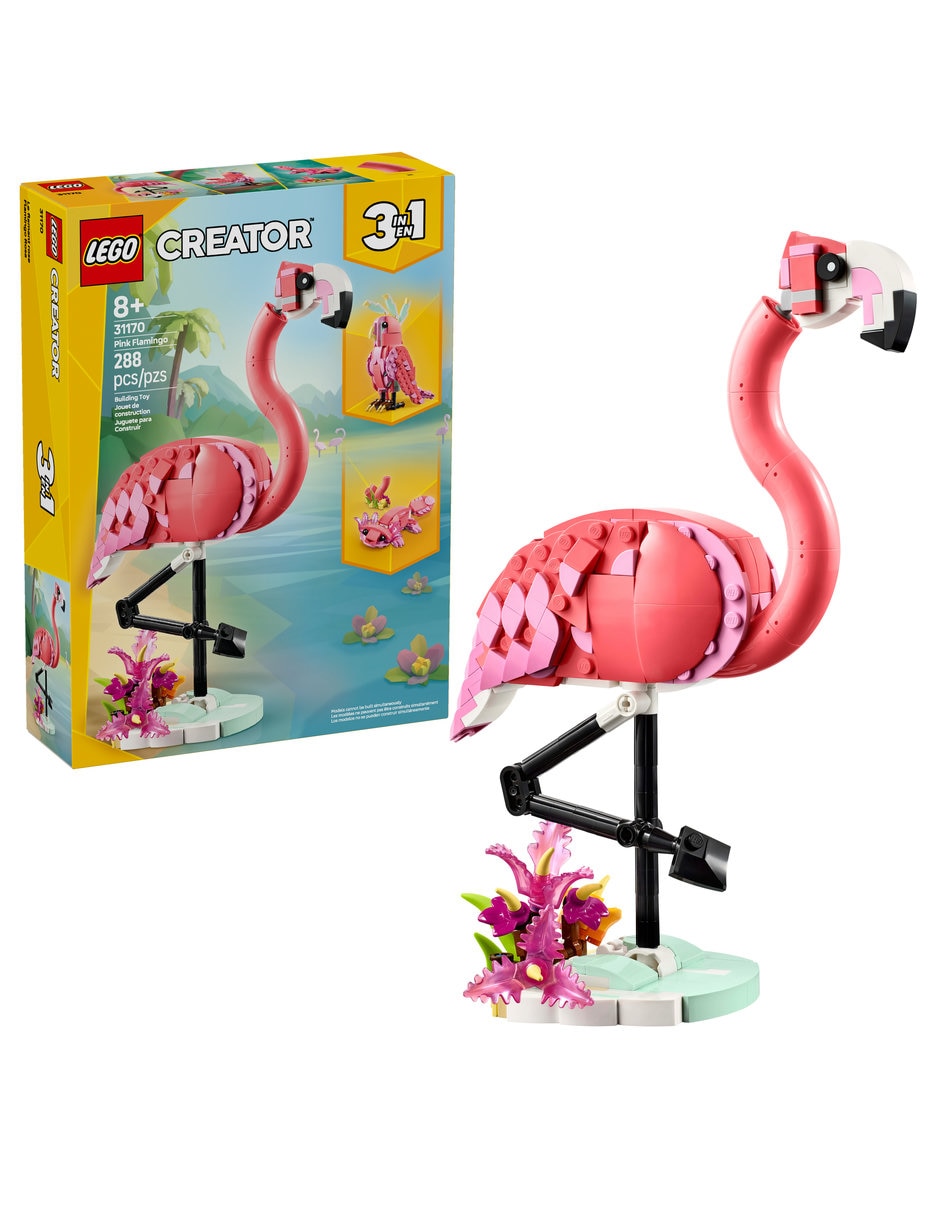 Creator 3 en 1 Fauna Salvaje: Flamingo 31170 LEGO