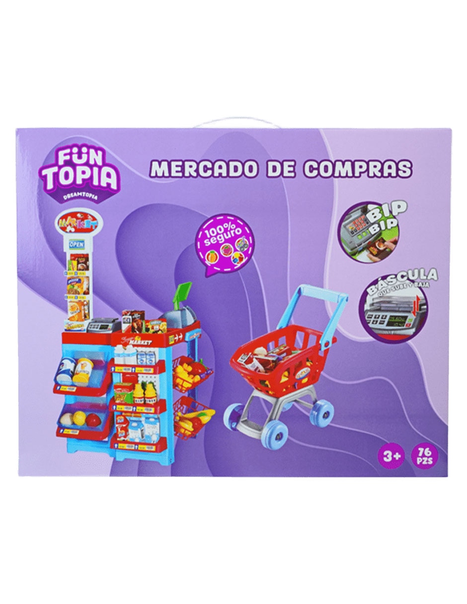 Mercado de compras juego de rol para niños 5