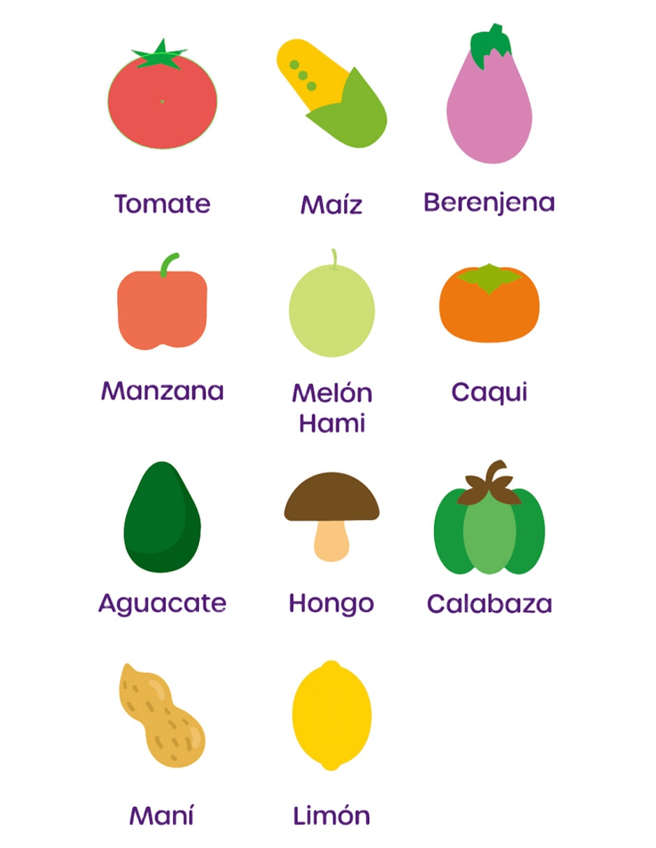 Corta y Juega Set de Frutas y Verduras juego de rol para niños 4