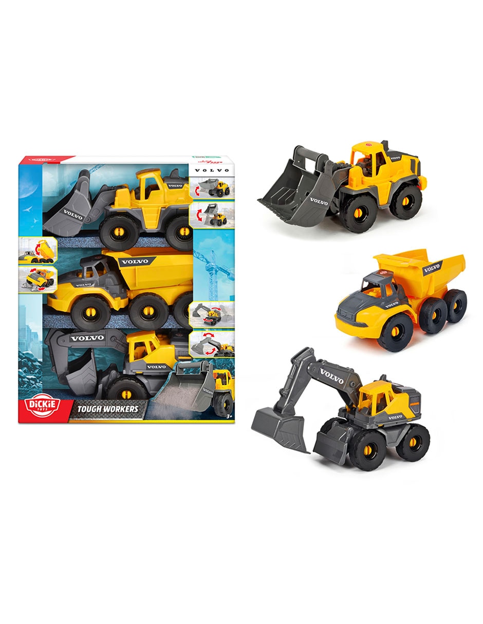 Set vehículo de construcción volvo