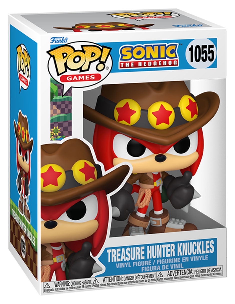 Figura Sonic The Hedgehog Treasure Hunter Knuckles collectors 2