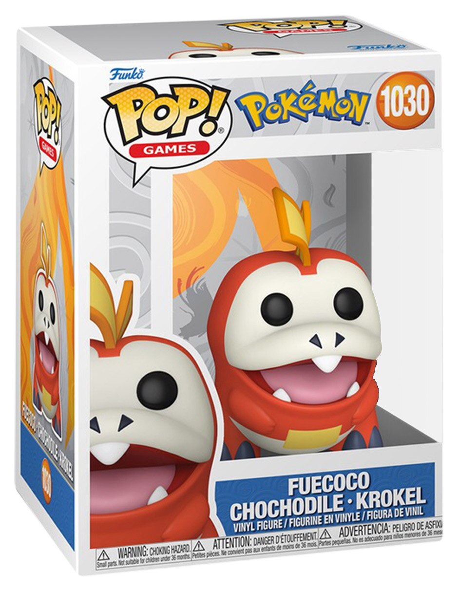 Figura Pokémon Fuecoco Chochodile-Krokel pocket 2