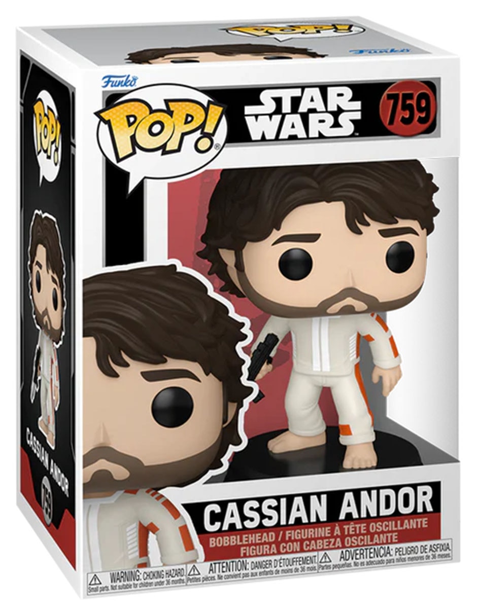 Figura Star Wars Cassian Andor chase cabeza oscilante 2