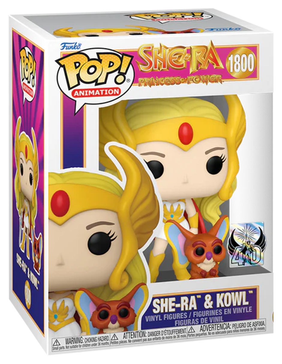 Figura de colección She-Ra Princess Power She-Ra y Kowl collectors 2