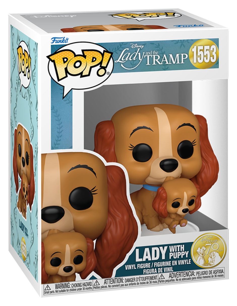 Figura de colección Lady And The Tramp Lady With Puppy collectors 2