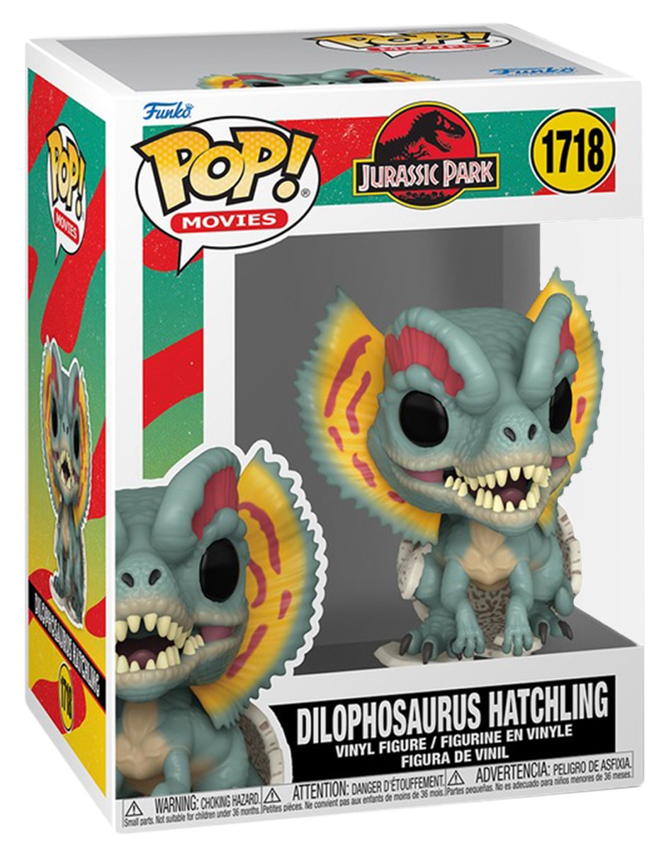 Figura Jurassic Park Dilophosaurus Hatchling collectors 2