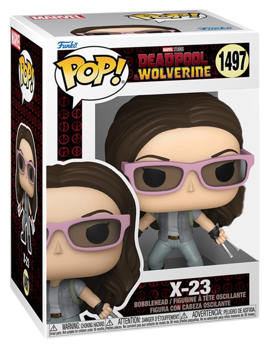 Figura Deadpool & Wolverine X-23 chase cabeza oscilante 2