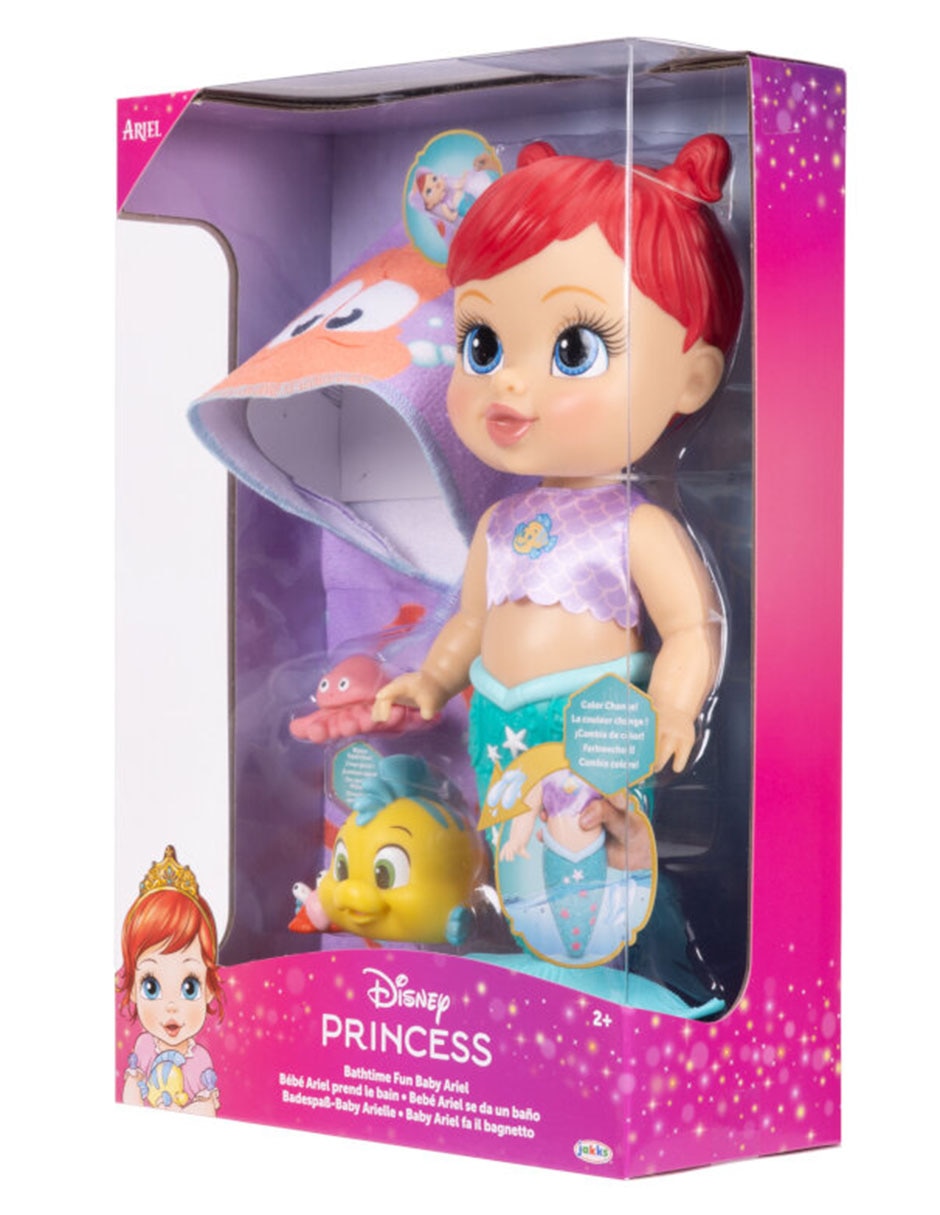 Muñeca Bebé Ariel se da un baño 10