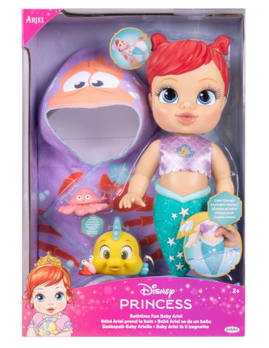 Muñeca Bebé Ariel se da un baño 12