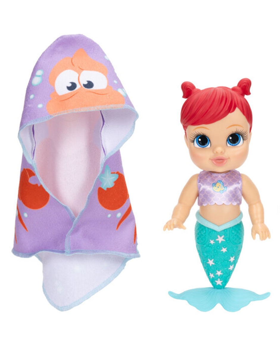 Muñeca Bebé Ariel se da un baño 2