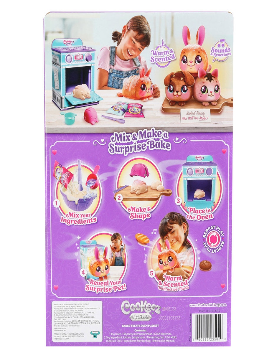 Cookeez Makery Horno Mágico Bandai 5