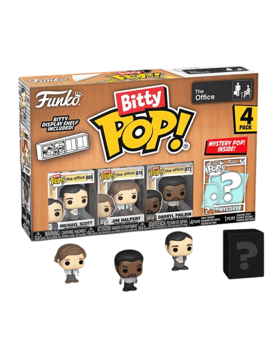 Figura de colección The Office Michael Scott, Jim Halpert y Darryl Philbin Figura de colección The Office Michael Scott, Jim Halpert y Darryl Philbin