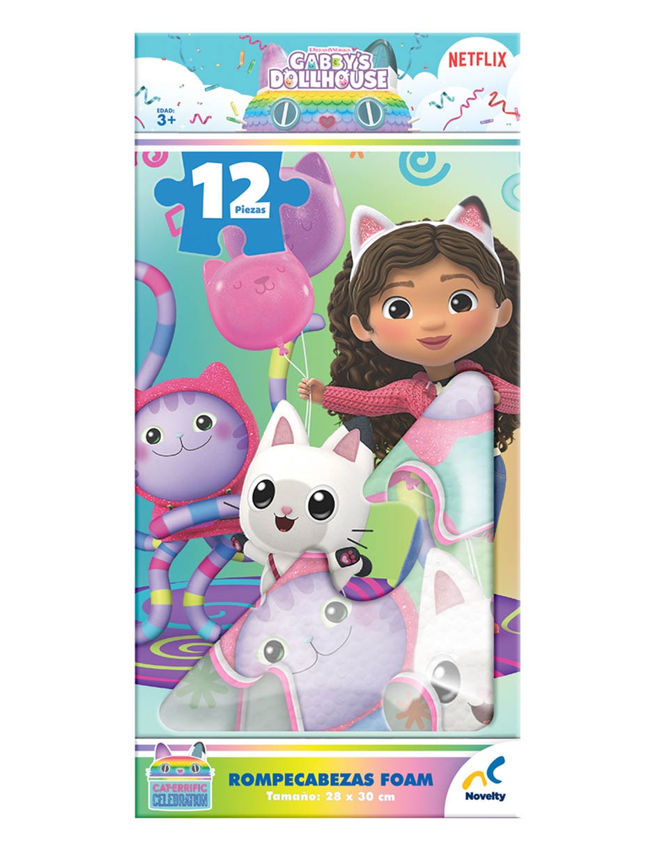 Rompecabezas Gabby's Dollhouse 12 piezas 3