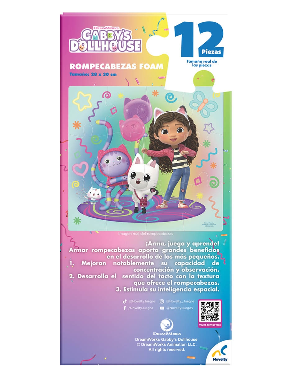 Rompecabezas Gabby's Dollhouse 12 piezas 4