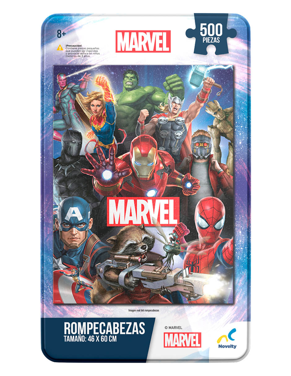 Rompecabezas coleccionable Marvel 500 piezas 4