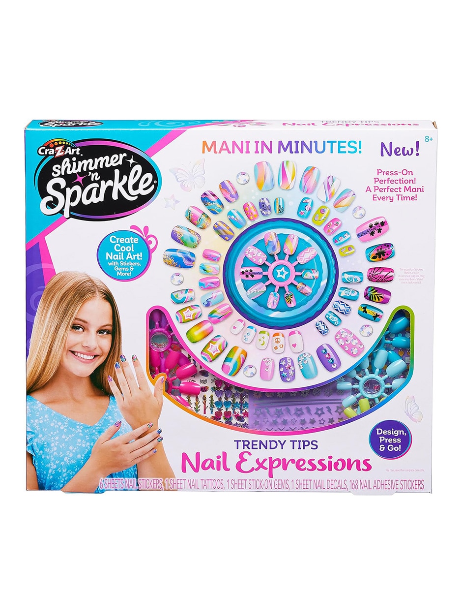 Shimmer & Sparkle Expresión de uñas en tendencia A&C Shimmer & Sparkle Expresión de uñas en tendencia A&C
