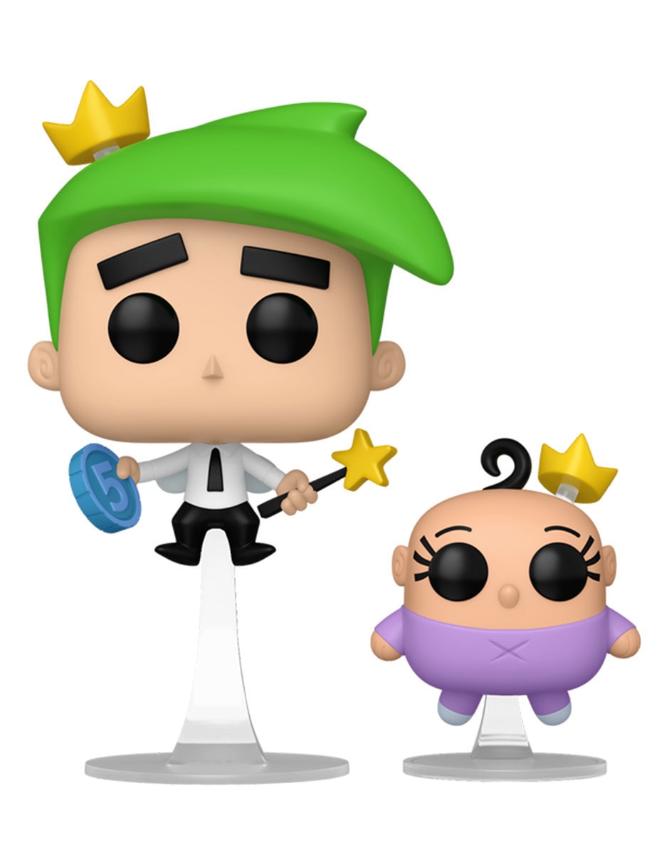 Funko POP! Television Los Padrinos Mágicos Cosmo y Poof Suburbia