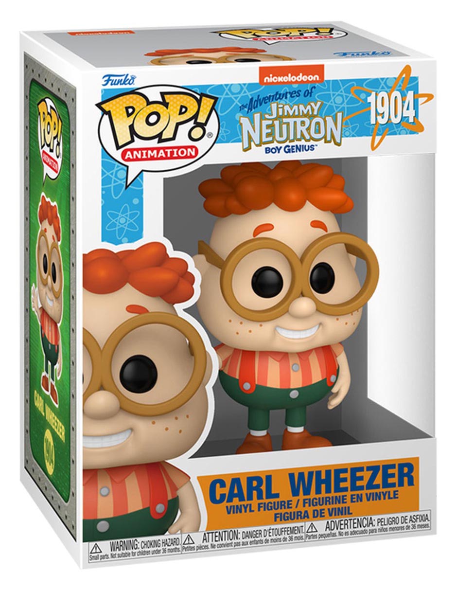Figura de colección The Adventures of Jimmy Neutron Boy Genius Carl Wheezer especial 2