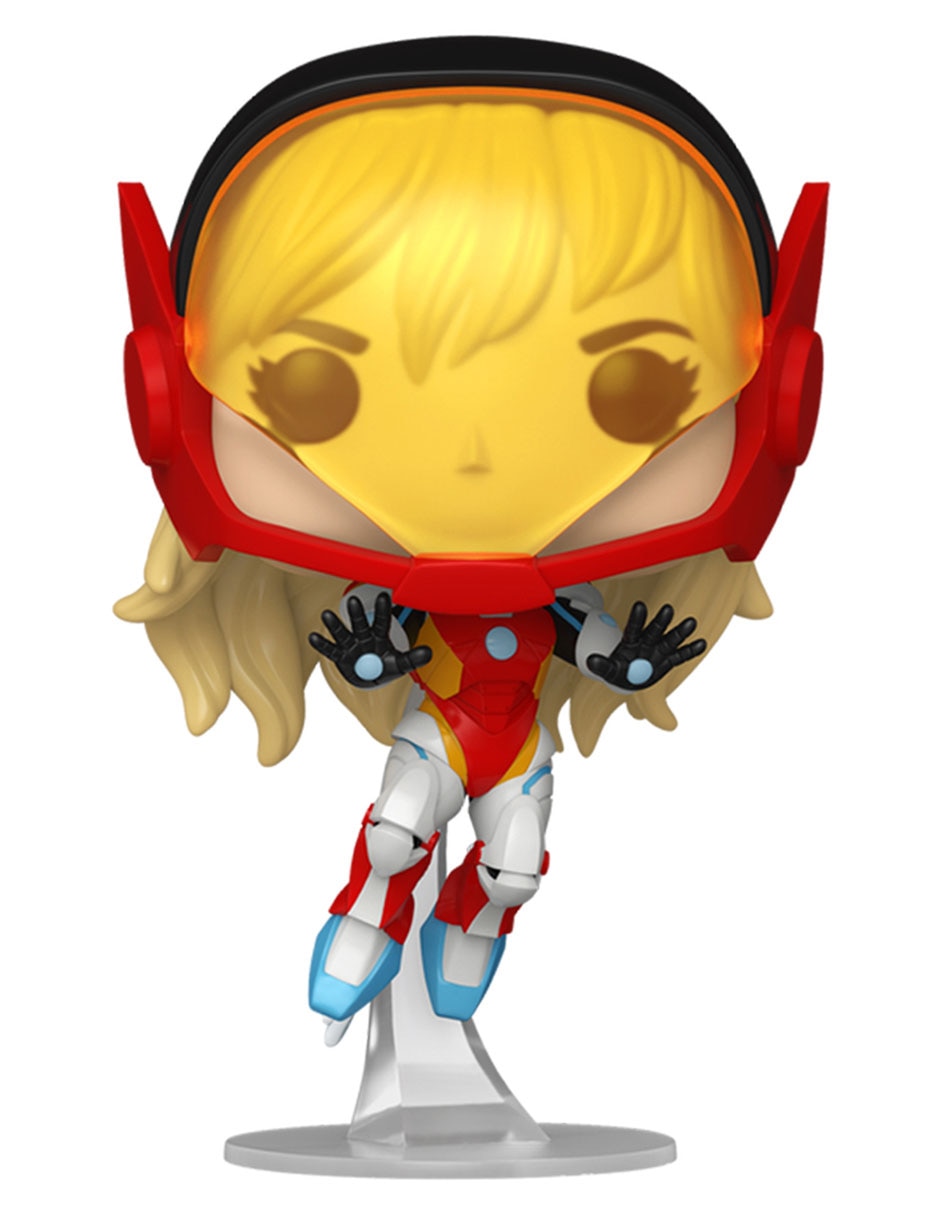 Figura de colección Marvel Iron Gwen cabeza oscilante