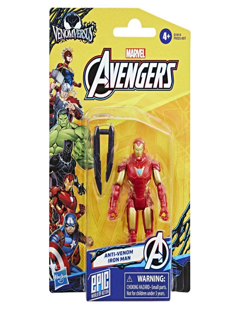 Figura articulada VenomVersus Iron Man especial 2