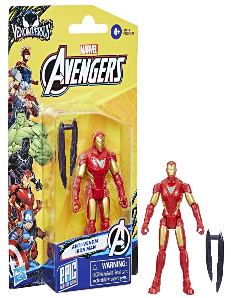 Figura articulada VenomVersus Iron Man especial 3