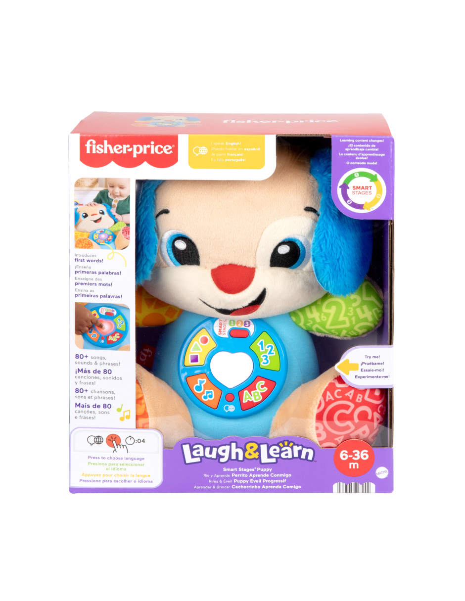 Perro Oso Didactico Fisher Price Sis Perro Perro Juega Y Aprende