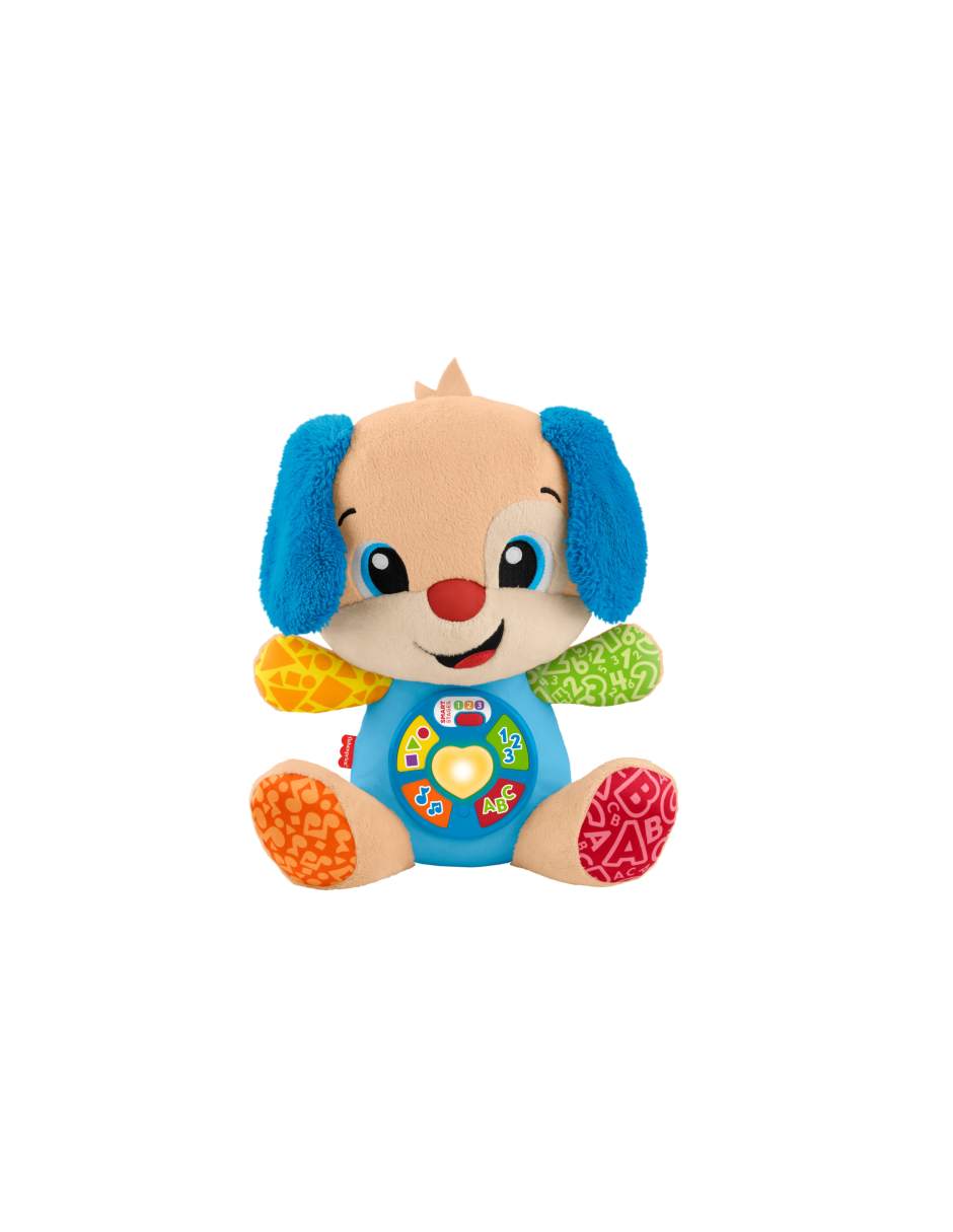 Peluche de perro Fisher Price Rie y aprende de 28.5 cm 4