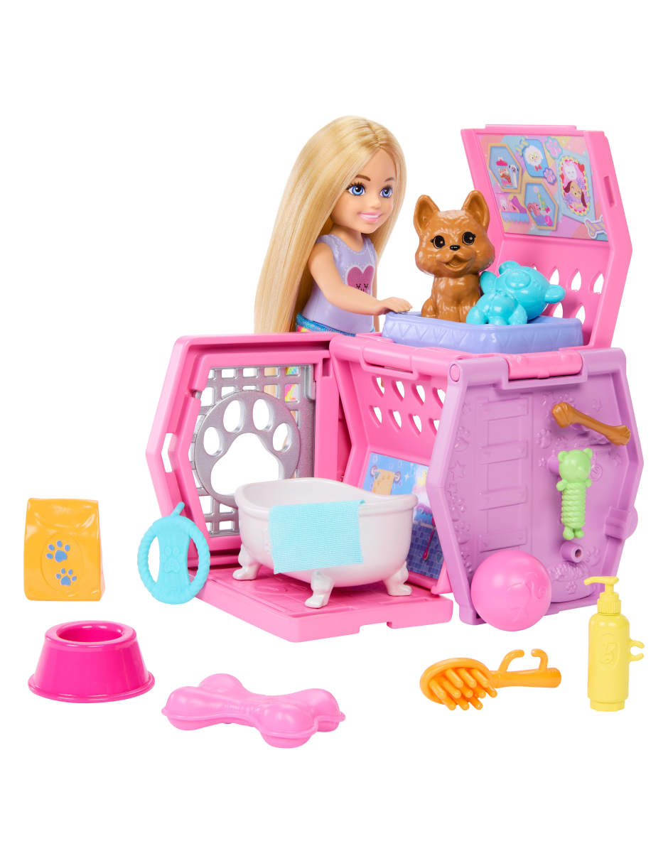 Muñeca Barbie Chelsea Fiesta de Perritos 5