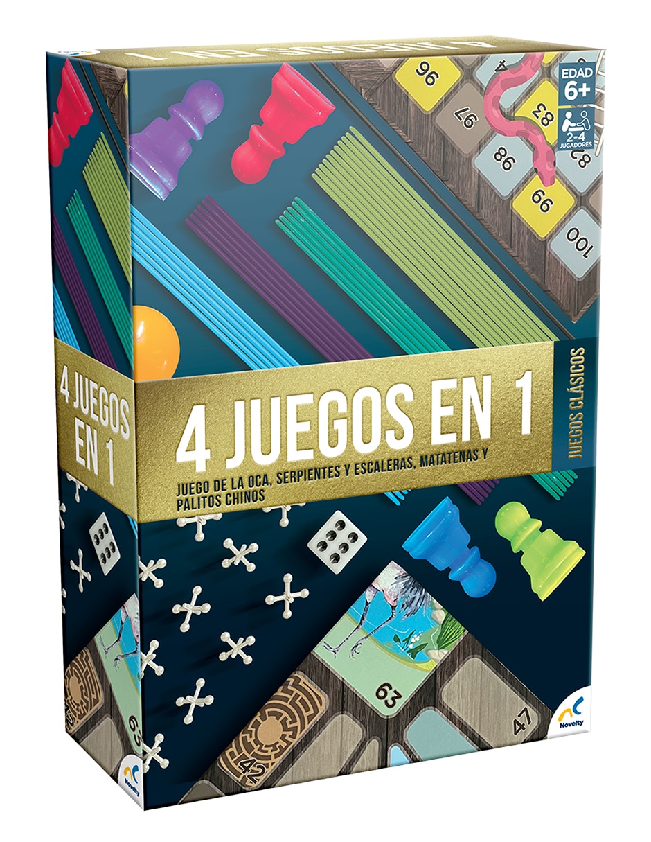 Juegos clasicos 4 en 1 Foil