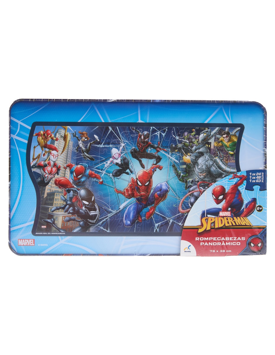 Rompecabezas Spider-Man panorámico 3 en 1 135 piezas 4