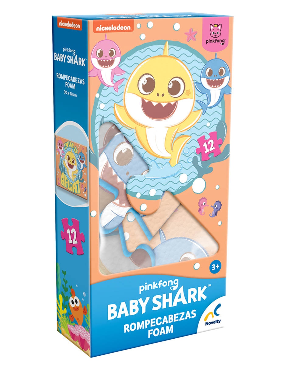 Rompecabezas Foam Baby Shark 12 piezas Rompecabezas Foam Baby Shark 12 piezas