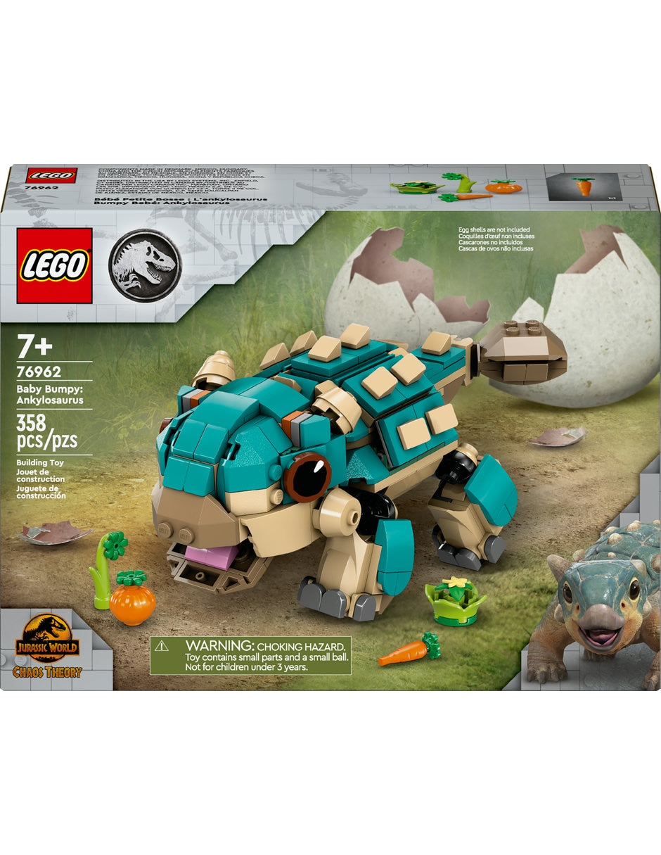 Lego Bumpy Bebe: Ankylosaurus 76962 Jurassic World 5