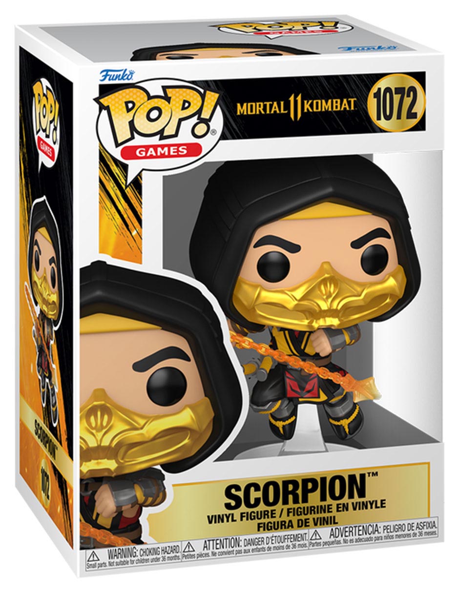 Figura de colección Mortal Kombat Scorpion 2