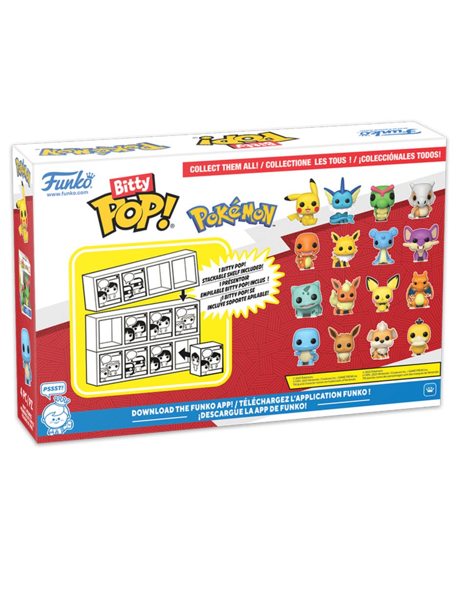Figura de colección Pokémon Bulbasaur, Flareón, Pichu y Charizard 3