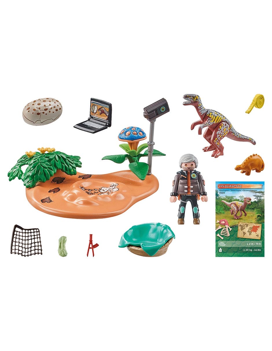 Nido de Estegosaurio con ladrón de huevos 71526 Dinosaurios Nido de Estegosaurio con ladrón de huevos 71526 Dinosaurios