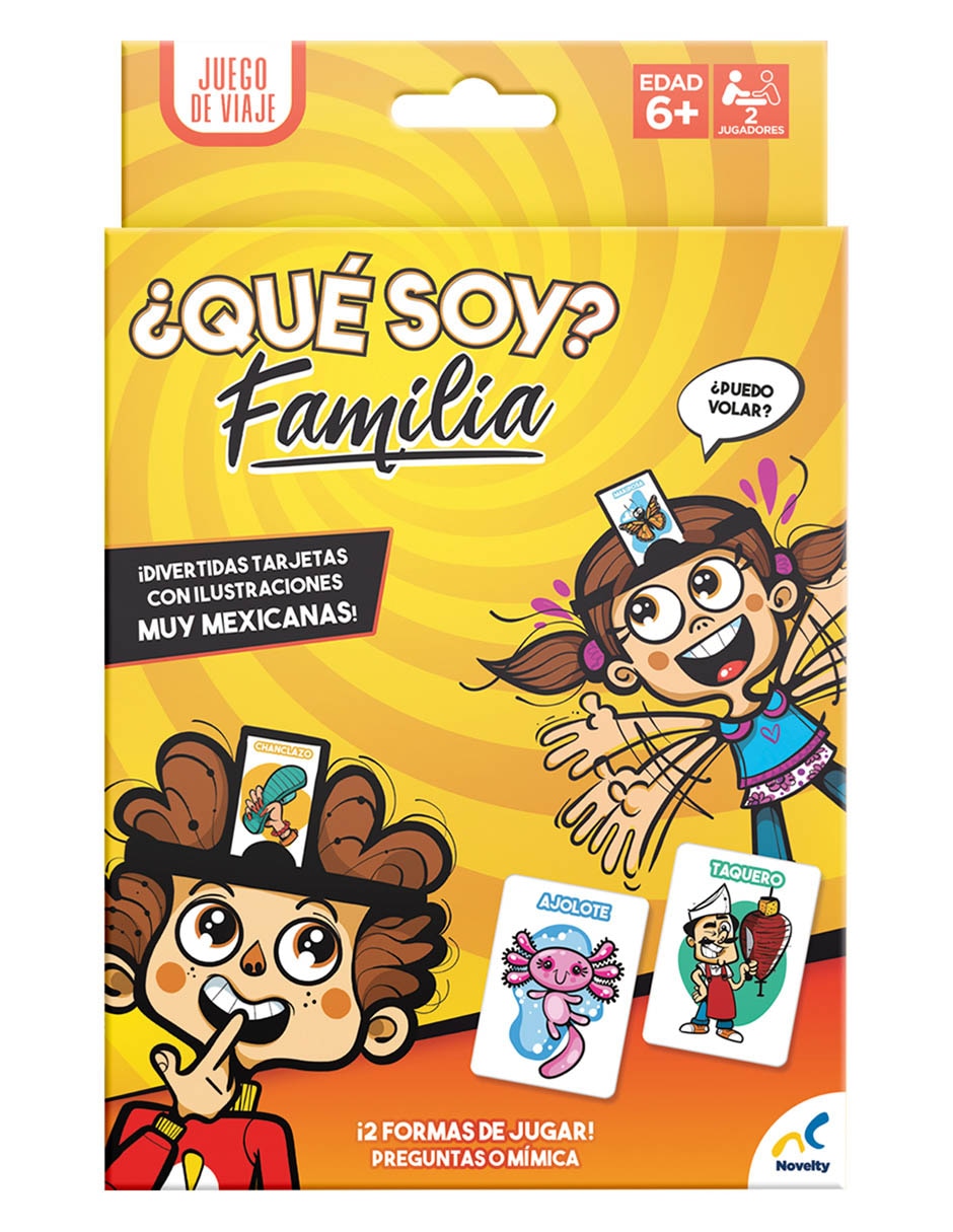 Juego de viaje ¿Qué soy? familia 3