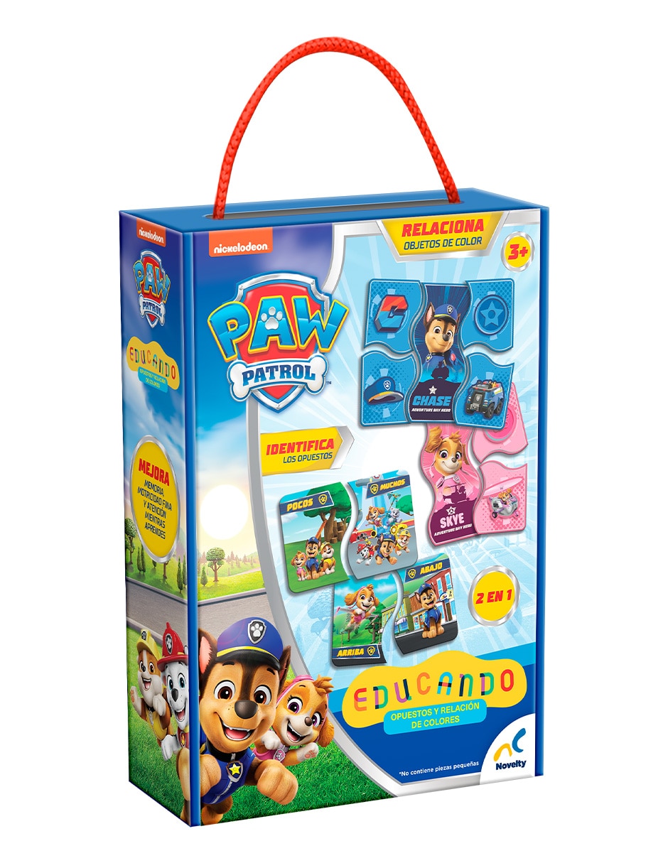 Juego de mesa preescolar educando: opuestos y relacion de colores Paw Patrol Juego de mesa preescolar educando: opuestos y relacion de colores Paw Patrol