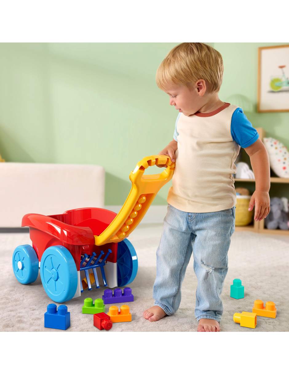 Mega Bloks Vagón Recoge Bloques JFR30 2