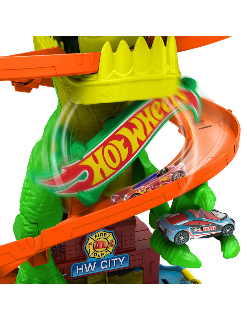 Pista T-Rex vs Estación de Bomberos 4
