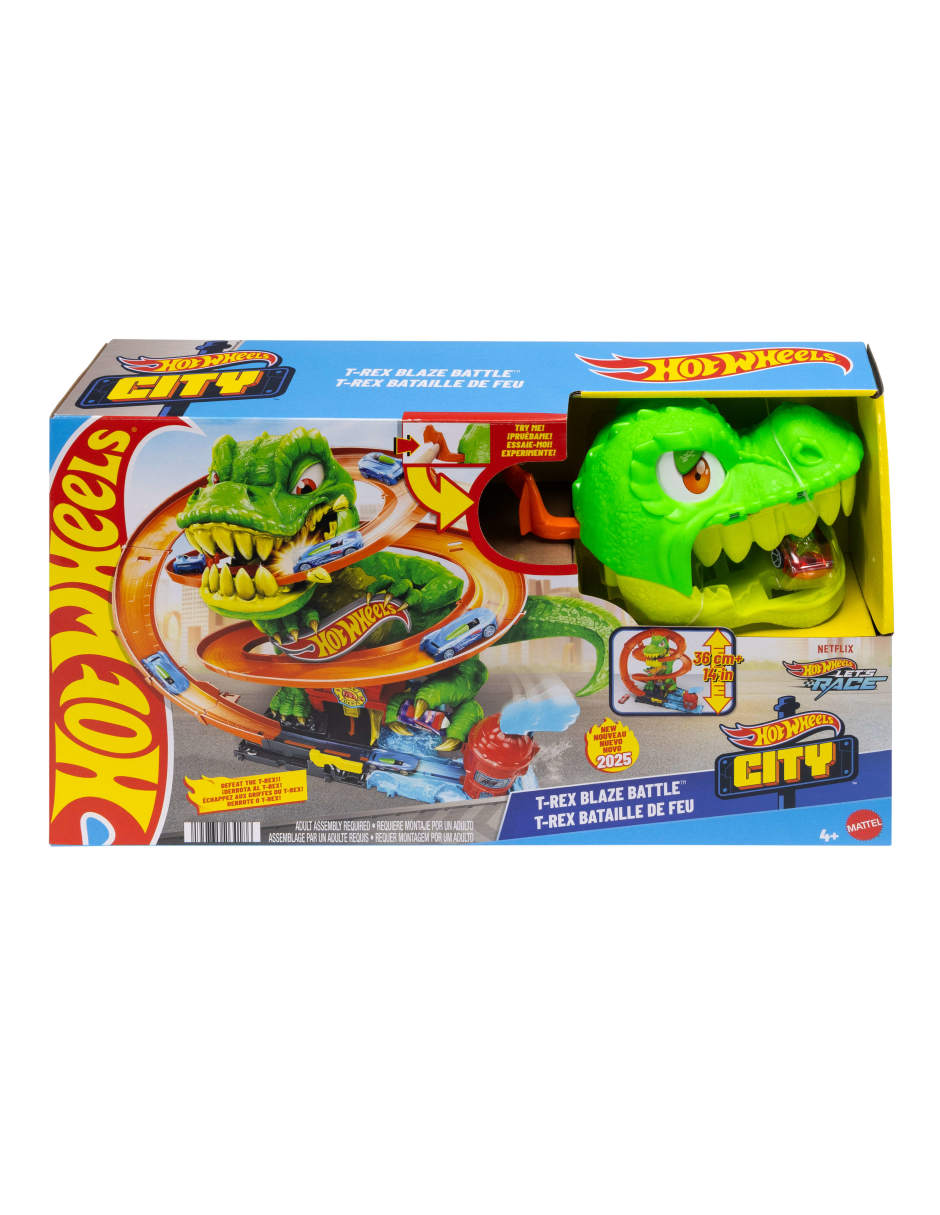 Pista T-Rex vs Estación de Bomberos 6