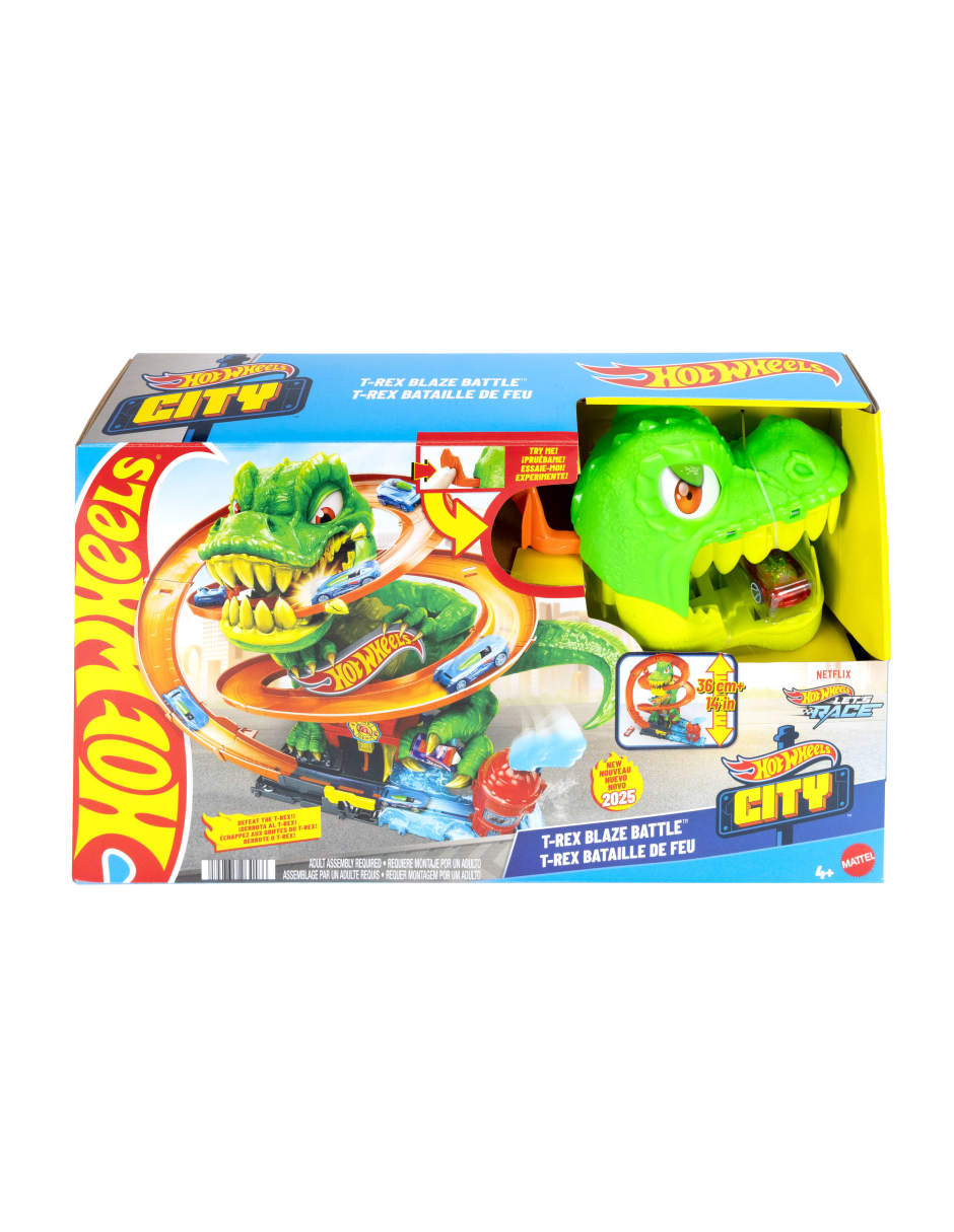Pista T-Rex vs Estación de Bomberos 8