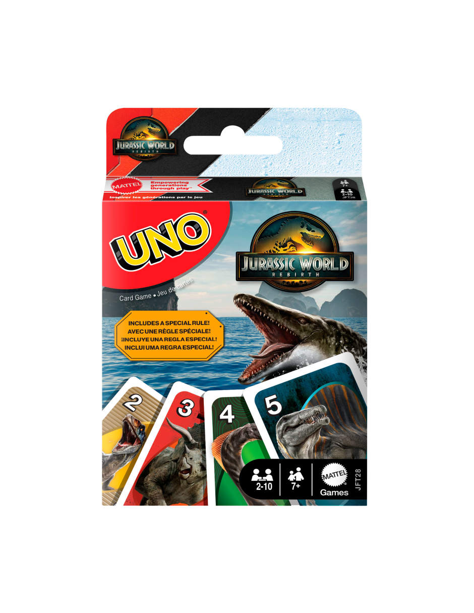 UNO Jurassic World Rebirth 2