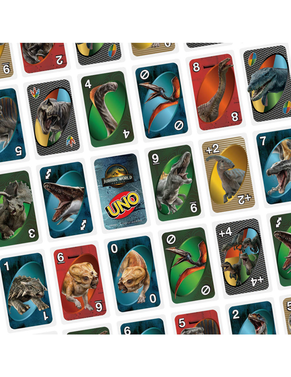 UNO Jurassic World Rebirth 4