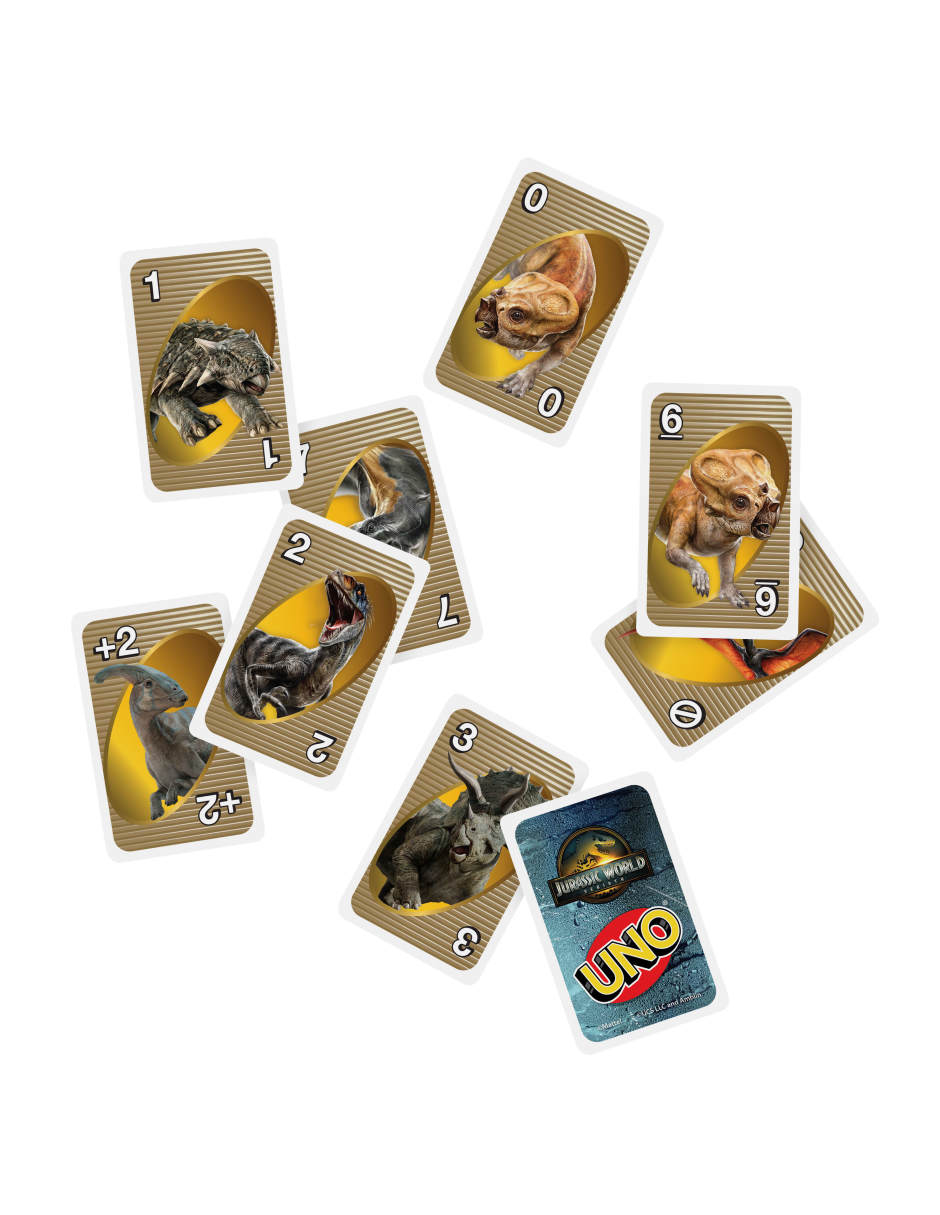 UNO Jurassic World Rebirth 5